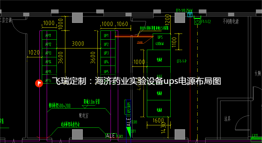 定制ups电源布局