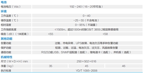 YDC9300技术参数